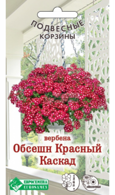 Вербена Обсешн Красный Каскад