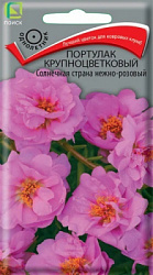 Портулак крупноцветковый Солнечная страна нежно-розовый