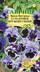 Кружево синяя