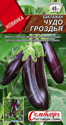 Баклажан Чудо гроздья