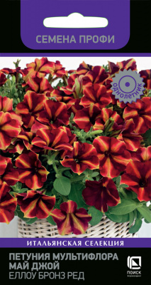 Petunia-multiiflora-My-Joy-Yellow-Bronze-Red