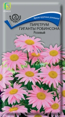 Пиретрум Гиганты Робинсона Розовый