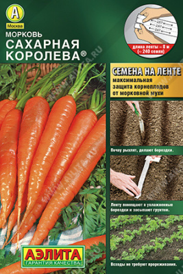 Морковь сахарная королева