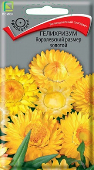 Гелихризум Королевский размер золотой