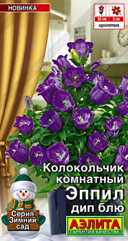 Колокольчик комнатный Эппил дип блю