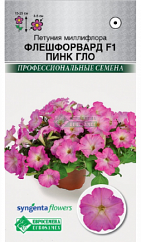 Петуния Флешфорвард Пинк Гло