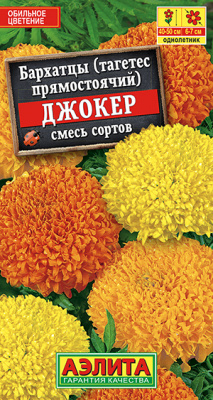 Бархатцы Джокер, смесь сортов_ЦП