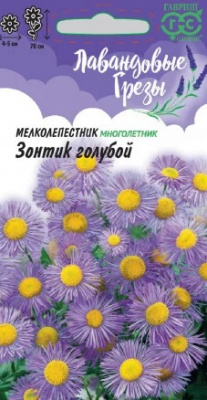 Мелколепестник Зонтик голубой,