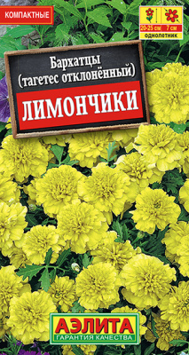 Бархатцы Лимончики отклоненные_ЦП