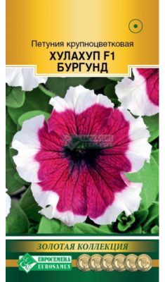Петуния Хулахуп Бургунд