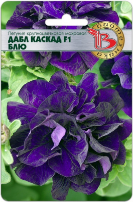 Петуния Дабл каскад Блю