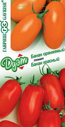 Томат банан Красный и Оранжевый